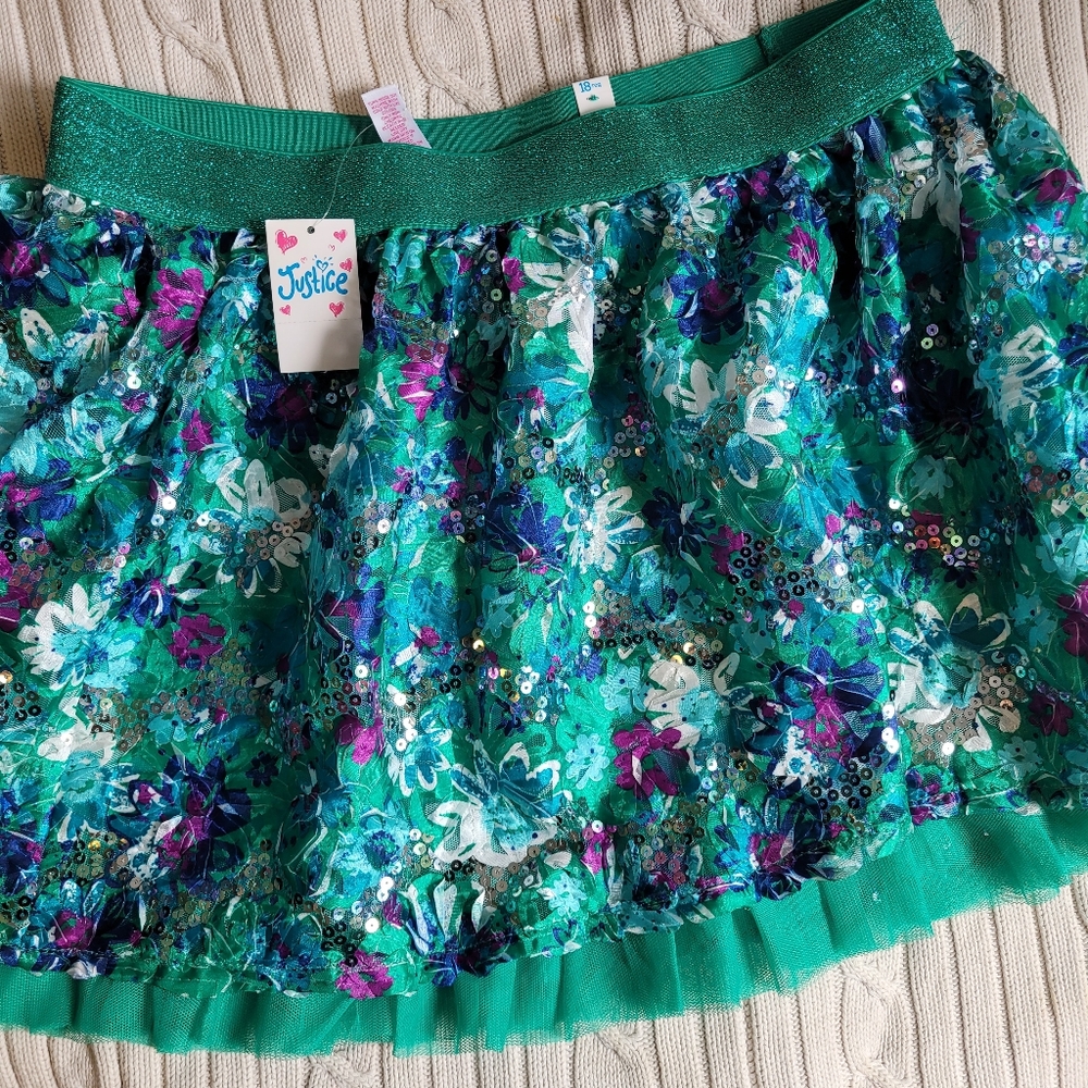 Justice kids skirt